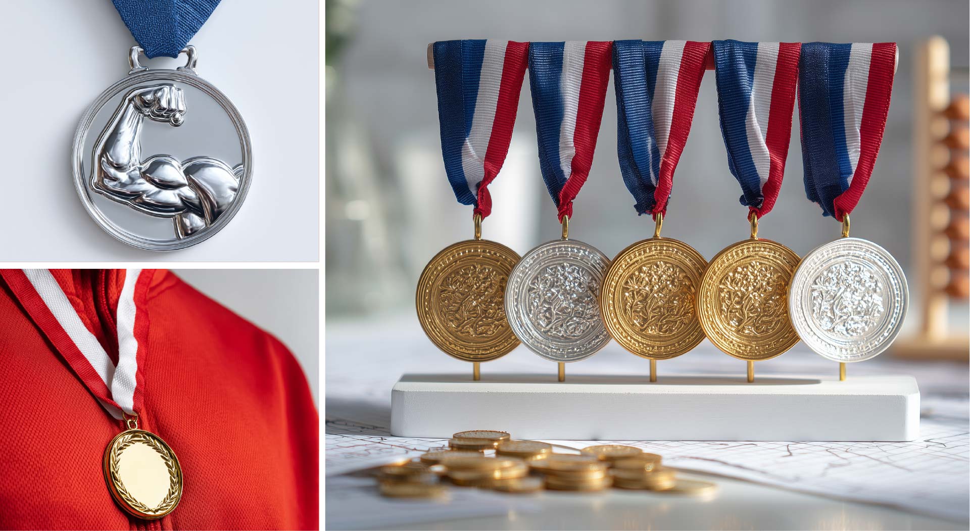 ميداليات معدنية